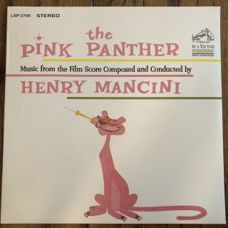 The Pink Panther Soundtrack Lp 50th Anniversary 180 Grm Pink Vinyl Henry Mancini