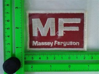 Vintage 1970 ' s Massey Ferguson Embroidered Patch 2