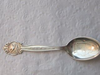 Chicago,  Ill.  1868 - 1918 Fifty Year Theodore Marthison Sterling Souvenier Spoon