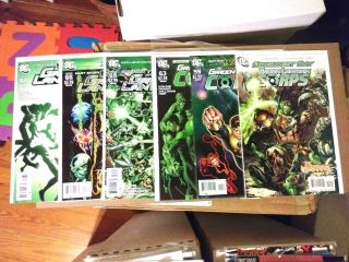 Green Lantern (2005) 22,  24,  25,  26,  27,  35,  40,  45,  46,  49,  55,  59,  63,  65,  66,  67.  HighG Comics 3