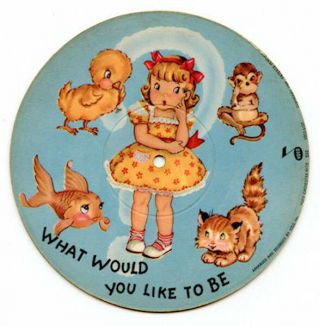1949 Voco 533 What Would You Like To Be / Home On The Range 78 Rpm Picture Disc