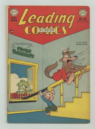 Leading Comics 35 1949 Gd/vg 3.  0