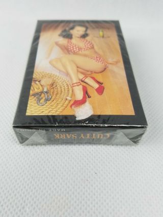 Cutty Sark Scots Whisky pin up girl Playing Cards Vintage Deck 4