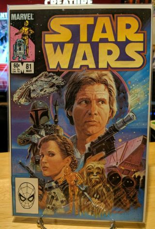 Star Wars 81 Comic Vf/nm Sweet Boba Fett Cover,  Check Out My Other Items,  Ty