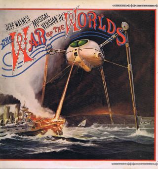 Jeff Wayne’s Musical Version Of War Of The Worlds – Cbs 96000 - 2 - Lp Vinyl Re.