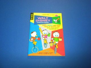 Walt Disney Comics Digest 49 Gold Key 1974 - Mickey Mouse Donald Duck And More