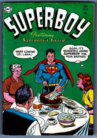 Superboy 36 Dc Comics 1954