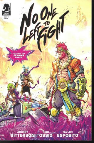 No One Left To Fight 1 Dark Horse Comics Never Read