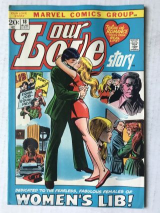 Our Love Story 18 August 1972 Vintage Romance Comic Rare
