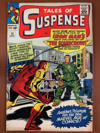 Tales Of Suspense 51 Marvel Comics 1st Appearance Of The Scarecrow Silver Age