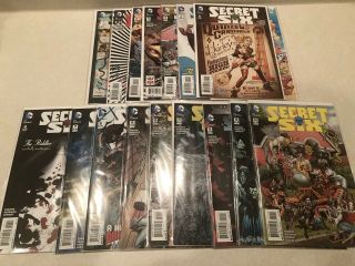 Secret Six Vol.  4 1 - 14,  3 Variants - Dc - Joker,  Bombshell,  Teen Titans Variants