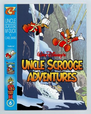 Uncle Scrooge Adventures In Color By Carl Barks 6 1996 Vf/nm 9.  0