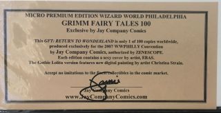 Grimm Fairy Tales Return To Wonderland 100E 2007 WWPHILLY Convention 2