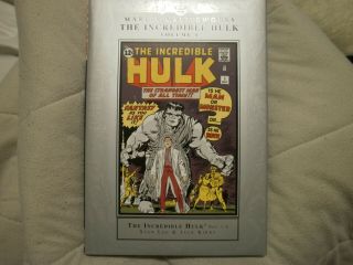 Marvel Comics Masterworks Incredible Hulk Vol 1,  2,  3 Set