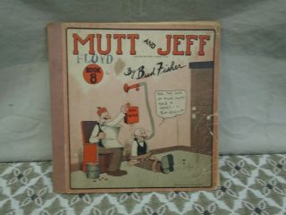 Vintage 1922 Mutt And Jeff Comic Book 8 By Bud Fisher