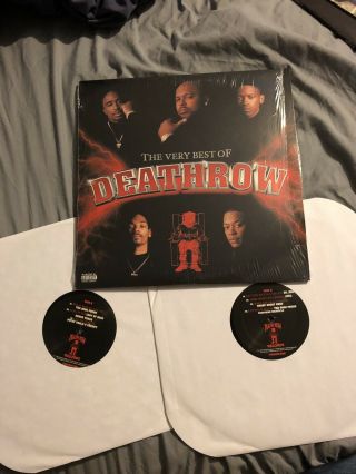 The Very Best Of Death Row Reords 2 Lp Set Tupac 2pac Snoop Dogg Suge Knight