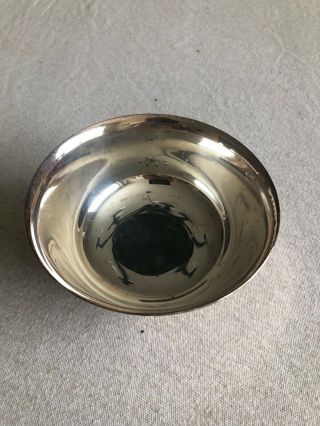 Vintage Gorham Paul Revere Bowl Silver Plate Yc 795 - 4.  5”