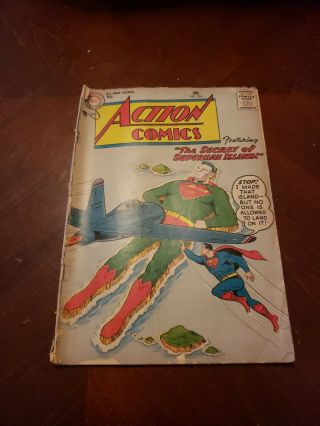 Action Comics 224 Unrestored Early Silver Age Superman Dc 1957