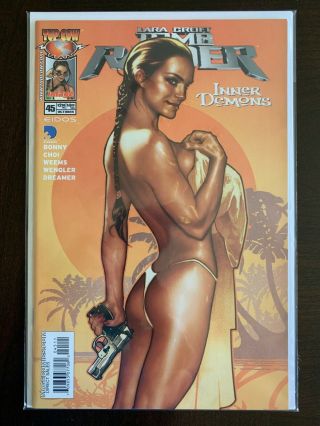 Tomb Raider 45 Nm,  9.  6 Adam Hughes Cover Art