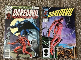 Daredevil 158 Signed By Frank Miller 241 Signed By Todd Mcfarlane (2issues)