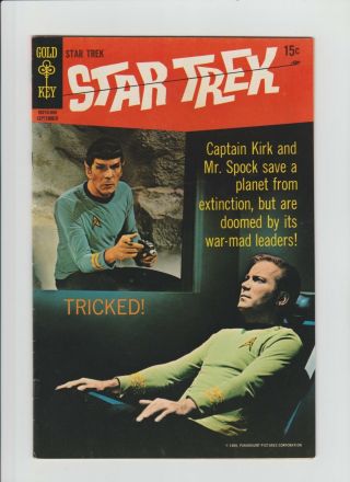 Star Trek 5 (sep 1969,  Western Publishing) Vf - (7.  5) Photo Cover
