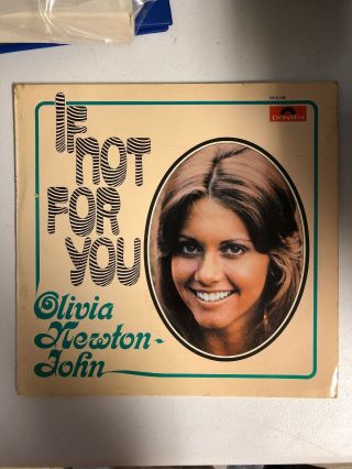 Olivia Newton John - If Not For You / German 1971 Lp Polydor 2310 136