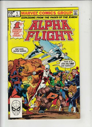 Alpha Flight 1 (marvel 1983) John Byrne Vf -