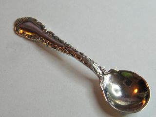 Louis Xv Design Sterling Silver Salt Spoon - (last Ones)
