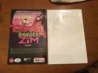 Invader Zim Comic Issue 0 Truthshrieker SDCC 2015 & Trade Paperback Vol 1 2