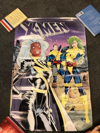 3 Piece X - Men Jim Lee / Captain America Wolverine Mike Zeck Posters
