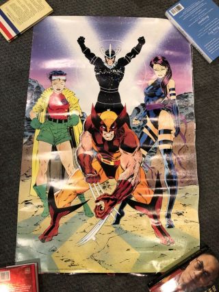 3 Piece X - Men Jim Lee / Captain America Wolverine Mike Zeck Posters 2