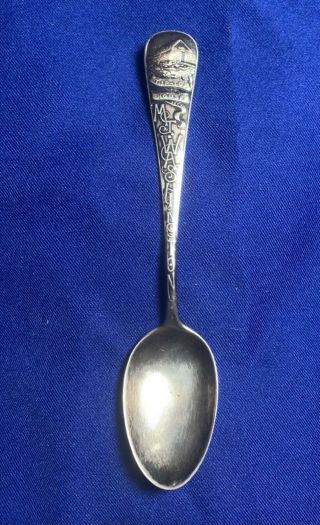 Sterling Silver Souvenir Spoon,  Tip Top House 1852,  Mount/mt.  Washington