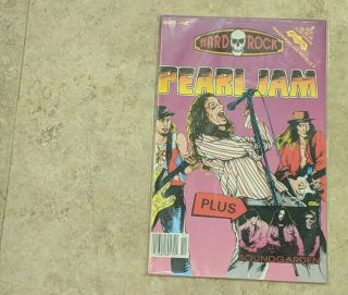 Pearl Jam Hard Rock Comic Book,