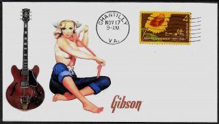 1962 Gibson Es - 355 & Pin Up Girl Ad Featured On Collector 
