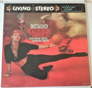 Rca Living Stereo Lsc - 2322,  Shostakovich,  The Age Of Gold,  Ballet Suite -