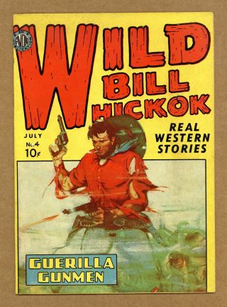 Wild Bill Hickok (avon) 4 1950 Gd/vg 3.  0
