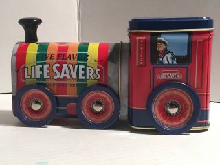 Life Savers Vintage 1997 Tin Collectible Train