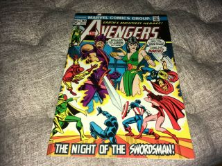 The Avengers 1973 Marvel Comic Book 114 1st Mantis Cover Kl