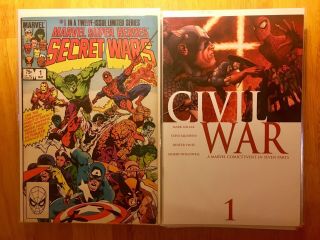 Marvel Heroes Secret Wars 1 - 12 & Civil War 1 - 7