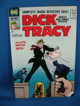 Dick Tracy 135 Vf,  Harvey 1959