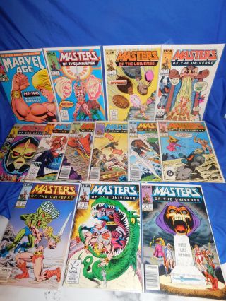 Star Masters Of The Universe1 - 12 Run 1 2 3 4 5 6 7 8 9 10 11 12 (no 13) He - Man