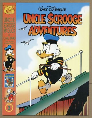 Uncle Scrooge Adventures In Color By Carl Barks 3 1996 Vf/nm 9.  0