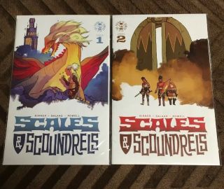 Scales & Scoundrels 1 - 12 Image Comics Full Series Plus 2extra Character Covers