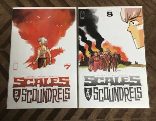 Scales & Scoundrels 1 - 12 Image Comics FULL SERIES plus 2extra character covers 4