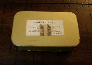 Vintage Allenburys Pastilles Tin Made In England 3