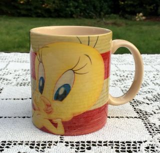 Looney Tunes Tweety Bird Ceramic Coffee Mug 10 Oz Stars & Stripes Us Flag