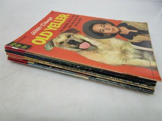 Movie Tv Silver Age Dell Comics Man From Uncle Old Yeller Jack The Giant Killer