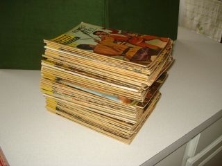 Group Of 65 Classic Illustrated Comics,  Mostly Later Editions - 1960 