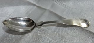 Antique 1860s Crosby & Morse Sterling Silver Teaspoon