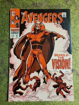 Avengers 57 1st Appearance Of The Vision Classic Book